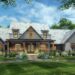 3 Beds and 2.5 Bath Modern Craftsman Style House Plan With Metal Roof