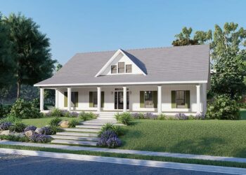 Three Bedroom Southern Ranch with 1611 Sq Ft, 3 Bedrooms, 2 Full Baths, and a 2 Car Garage