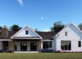 Three Bedroom, 2.5 Bath Farmhouse Style House Plan: A Cozy Home for Family Fun