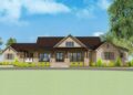 Stunning 5-Bedroom New American House Plan with Game Room – ~4,935 Sq Ft of Elevated Ranch-style Living
