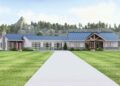 Modern Farmhouse Ranch with Angled 3-Car Garage & In-Law Suite – Flexible, Spacious & Multi-Generational Living (~3,064 Sq Ft)