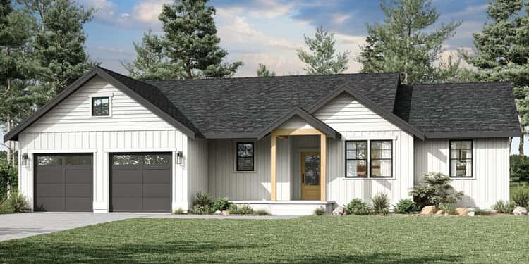 4-Bedroom Mid-Century Modern Home with Finished Lower Level – ~3,859 Sq Ft of Stylish One-Level + Lower Level Living