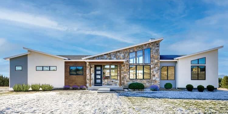 4-Bedroom Mid-Century Modern Home with Finished Lower Level – ~3,859 Sq Ft of Stylish One-Level + Lower Level Living