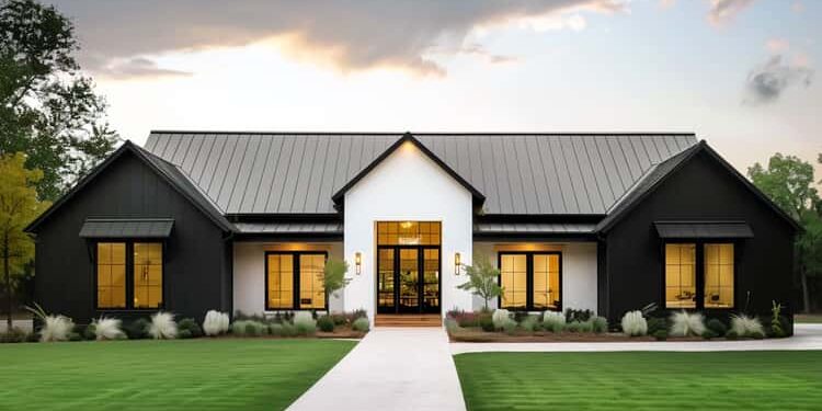 4 or 5-Bedroom Modern Ranch with Outdoor Fireplace – ~3,011 Sq Ft of Stylish, Functional Living