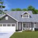 Traditional Home Plan for a Narrow Lot with Open Floor Plan – 1,571 Sq Ft