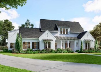 Modern Acadian 5-Bed Home with Bonus Suite Over Garage – ~3,625 Sq Ft of Stylish, Family-Ready Design