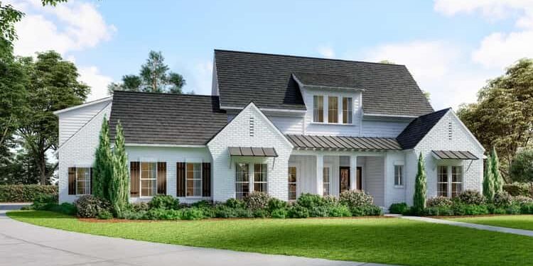 Modern Acadian 5-Bed Home with Bonus Suite Over Garage – ~3,625 Sq Ft of Stylish, Family-Ready Design