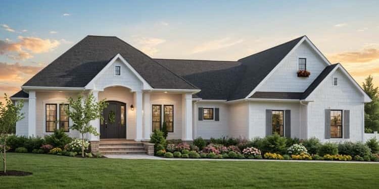 legant Modern Farmhouse with Split Bedrooms & Bonus Room – ~1,919 Sq Ft of Compact, Efficient Living