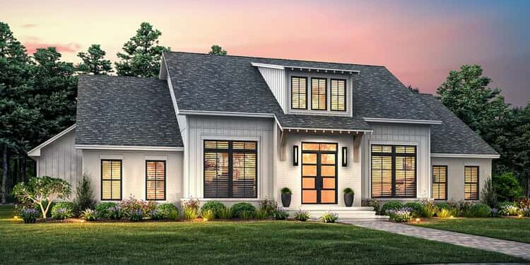 4-Bed Sophisticated Modern Farmhouse with Optional Bonus Suite Upstairs – Smart, Stylish & Family-Ready