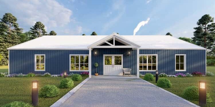 4-Bed Country Ranch with Split Bedroom Layout – ~2,140 Sq Ft of Efficient, Comfortable Design