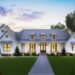 4-Bed Modern Farmhouse with Split-Bedroom Layout – Efficient, Cozy & Flexible (~2,514 Sq Ft)