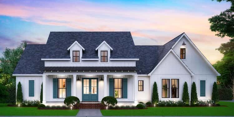 Flexible Farmhouse with Outdoor Grilling Porch & Optional Bonus Room – Practical, Warm & Family-Friendly (~2,546 Sq Ft