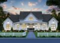 2,400 Sq Ft Modern Farmhouse — Perfectly Balanced 4-Bed Design (Plan 56478SM)