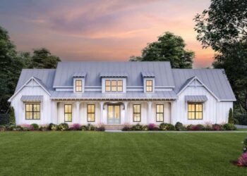 4-Bedroom Split-Bedroom Modern Farmhouse – ~2,534 Sq Ft of Smart, Stylish One-Level Living