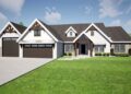4-Bed Modern Farmhouse with Home Office & Gym, ~3,415 sq ft