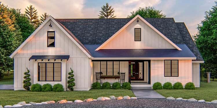 Beautiful Modern Farmhouse with Split Bedrooms – ~2,707 Sq Ft of Elegant, Smart Living