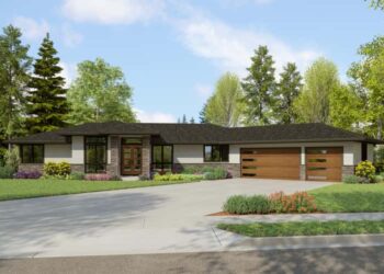 4-Bedroom Modern Prairie-Style Home – ~2,544 Sq Ft of Sleek, One-Level Living