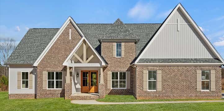 Modern European 4-Bed Home (≈ 2,570 ft²) – Elegant Layout with Office & Bonus Space