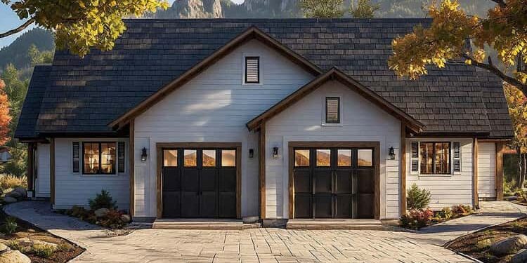 Cottage Duplex House Plan with First Floor Masters — 2,404 sq ft