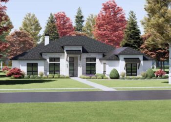 Over 3,600 Sq Ft New American Ranch with Split Bedrooms & Flex Room – A Spacious Single-Level Home with Privacy & Flexibility