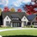 Transitional Farmhouse with 4 Beds, Home Office & Outdoor Fireplace – Spacious, Thoughtful Design for Modern Living