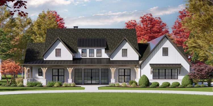 Modern Farmhouse – ~3,563 Sq Ft with 4 Bedrooms & 4.5 Bathrooms