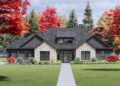 Craftsman House Plan with 4 Beds & Side-Load 2-Car Garage – ~2,459 Sq Ft of Stylish, Smart Living