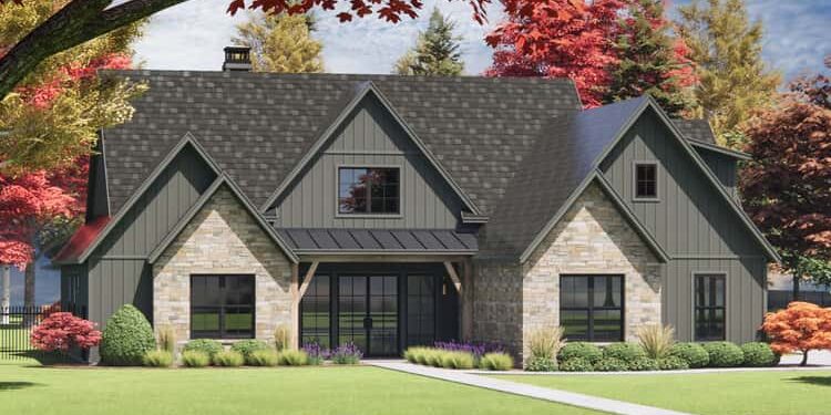 4-Bedroom Rustic New American Home – ~2,432 Sq Ft of Comfortable, Flexible Living