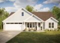 Single-Story Modern Farmhouse with Split Bedrooms & Vaulted Great Room – Functional, Charming & Family-Friendly (~2,095 Sq Ft)