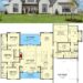 4-Bedroom Transitional Farmhouse – ~2,854 Sq Ft of Stylish, Vaulted, One-Level Living