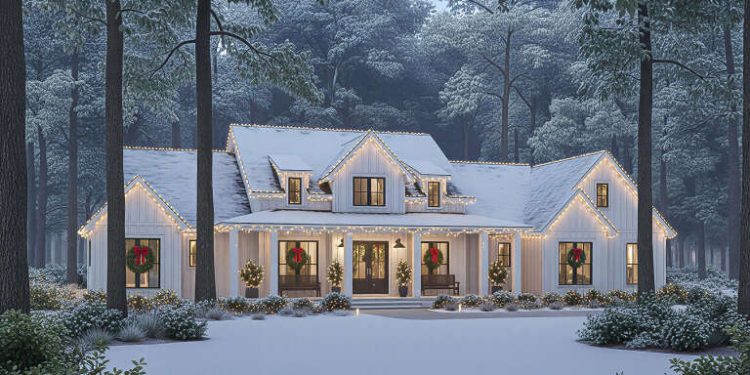 Modern Farmhouse Plan – A Spacious, Stylish 3-Bed, 3.5-Bath Home (~2,379 Sq Ft)