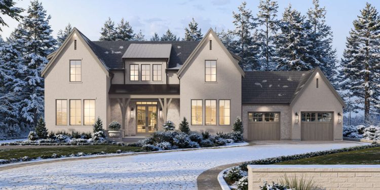 Modern Transitional Plan – Spacious 4–6 Bedroom, 3.5-Bath Home with Flexible Design (~3,360 Sq Ft)
