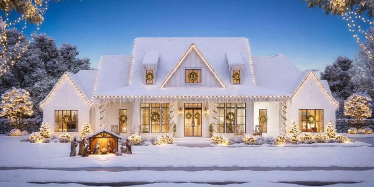 Spacious Modern Farmhouse – A Beautifully Balanced 4-Bedroom Home with 3.5 Baths (~3,127 Sq Ft)