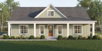 Modern Farmhouse Comfort – A Warm, Efficient 3-Bedroom Home Designed for Everyday Living (~1,600 Sq Ft)