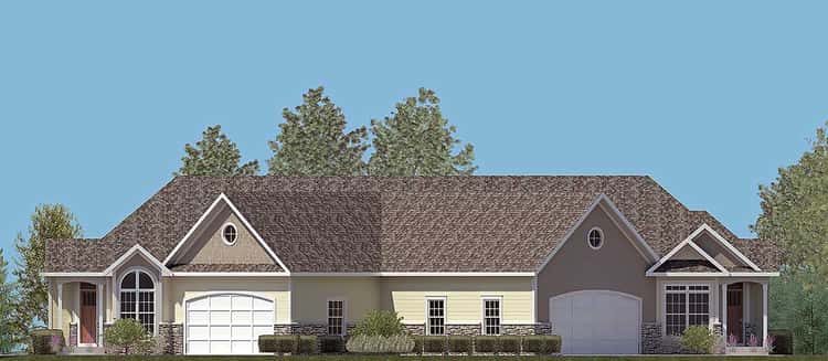 Clever Angled Duplex Design – Spacious, Smart & Family-Friendly (~4,978 Sq Ft Total)