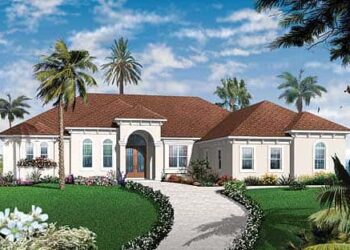 Charming 4-Bed Mediterranean / Florida Style Home — Spacious & Relaxed Living (~2,901 Sq Ft)