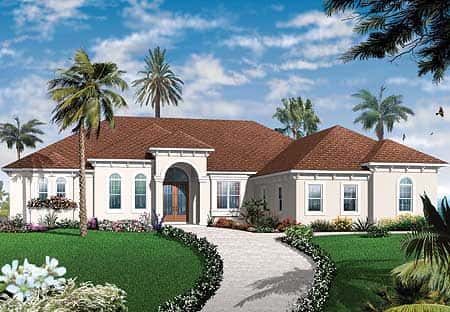 Charming 4-Bed Mediterranean / Florida Style Home — Spacious & Relaxed Living (~2,901 Sq Ft)