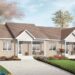 Economical 4-Bed Two-Family Ranch Duplex – Compact, Practical & Easy to Build (~1,872 Sq Ft