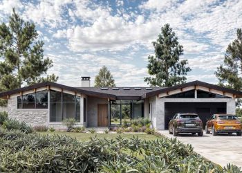 Mid-Century Modern Ranch with Media Room – A Striking 3,336 Sq Ft Single-Story Home Built for Style & Everyday Living