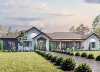 4-Bed New American Ranch with Private Primary Suite — Balanced, Spacious & Family-Friendly (~2,933 Sq Ft)