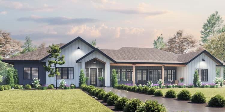 4-Bed New American Ranch with Private Primary Suite — Balanced, Spacious & Family-Friendly (~2,933 Sq Ft)