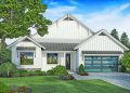 Modern Farmhouse with 10-Foot Deep Covered Rear Porch – Compact, Charming & Family-Friendly (~1,763 Sq Ft)