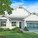 Modern Farmhouse with 10-Foot Deep Covered Rear Porch – Compact, Charming & Family-Friendly (~1,763 Sq Ft)