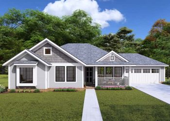 Charming 4-Bed Southern Cottage with Attached Garage – Warm, Simple & Family-Friendly (~1,481 Sq Ft)