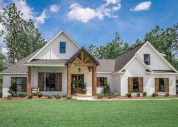 French Country Home – A Warm, Elegant 4–5 Bedroom Design with Flexible Living (~2,373 Sq Ft)