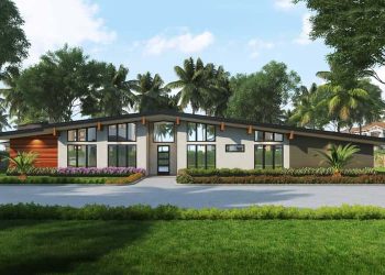 4-Bed Mid-Century Modern House with Vaulted Great Room & French Doors – Sleek, Bright & Connected (~2,079 Sq Ft)