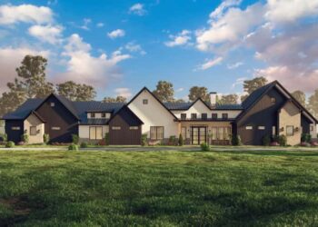 4-Bed Industrial Modern Farmhouse with Covered Patio — Spacious, Light-Filled & Modern Farmhouse Living (~4,472 Sq Ft)