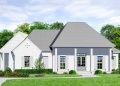 4-Bed French Country House Plan with Bonus Room Above Garage — Classic Charm Meets Modern Family Comfort (~2,597 Sq Ft)