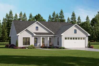 Cozy Modern Farmhouse – A Smartly Designed 3-Bedroom Home for Comfortable Everyday Living (~1,416 Sq Ft)