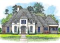 Four-Bedroom Acadian House Plan with Bonus Room Expansion – Spacious Open Living with Classic Southern Charm (~2,605 Sq Ft)